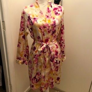 Morgan Taylor satin robe!